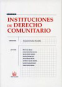 instituciones de derecho comunitario - Concepcion Escobar Hernandez