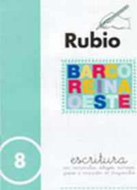 cuaderno escritura 8. rubio - Ramon Rubio Silvestre