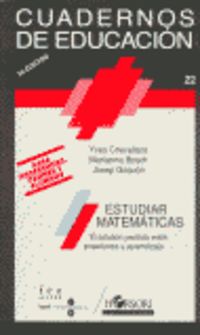 estudiar matematicas - Yves Chevallard / Marianna Bosch / Josep Gascon
