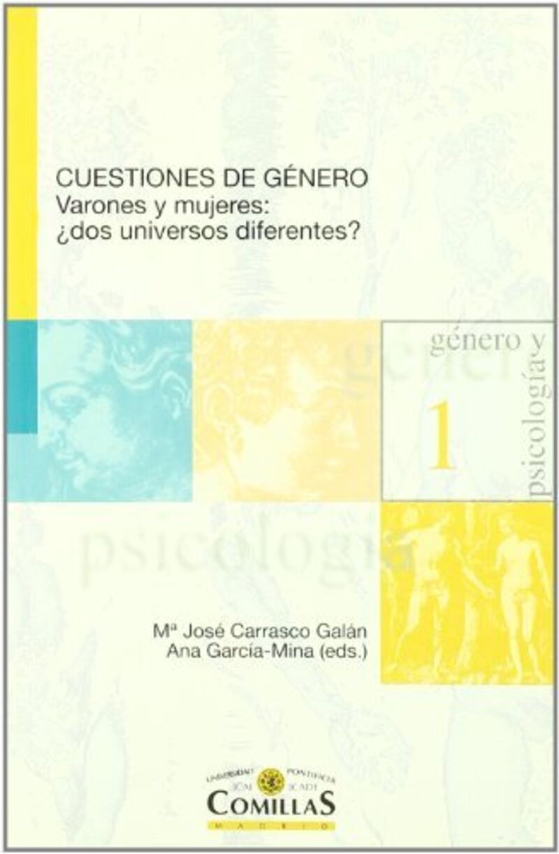 cuestiones de genero - varones y mujeres: ¿dos universos diferentes? - Maria Jose Carrasco Galan