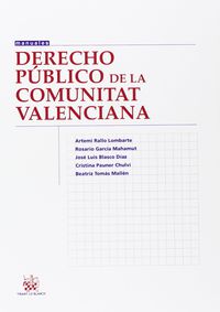 DERECHO PUBLICO DE LA COMUNITAT VALENCIANA
