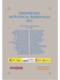 observatorio de politicas ambientales - Fernando Lopez Ramon (coord. )