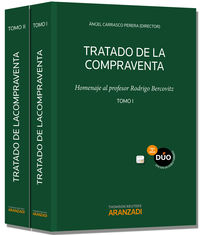 TRATADO DE LA COMPRAVENTA (TOMO I Y II) (DUO) - HOMENAJE A RODRIGO BERCOVITZ