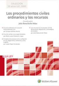 Los procedimientos civiles ordinarios y los recursos - J. Banacloche Palao (coord. )
