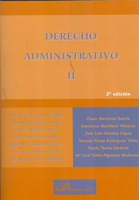 DERECHO ADMINISTRATIVO II (2ª ED)
