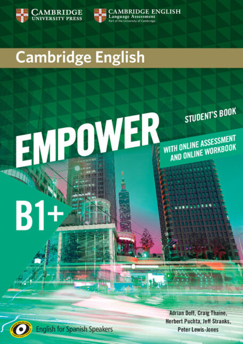 empower interm b1+ (spanish ed) (+online assessment and practice) (+online wb) - Adrian Doff / Craig Thaine / [ET AL. ]
