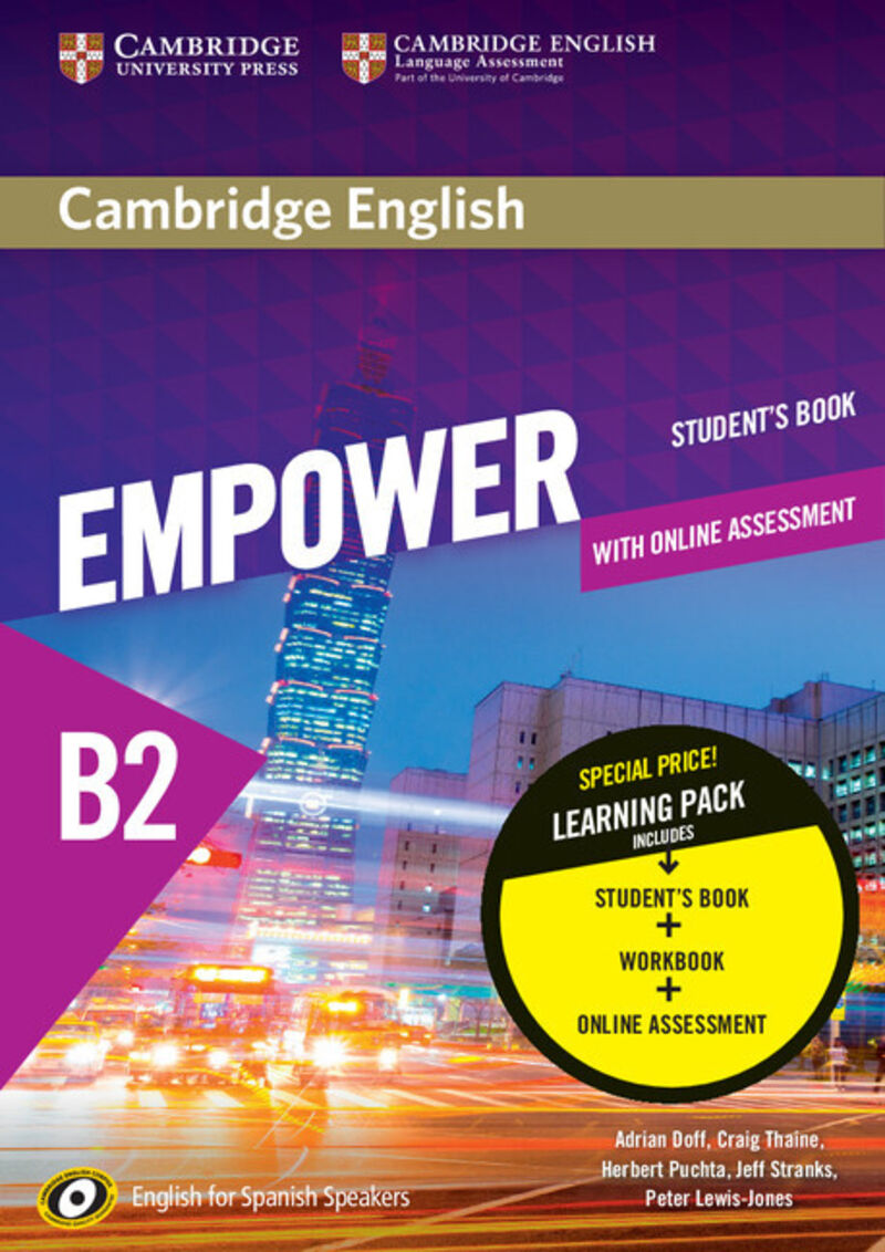 camb eng empower for spanish speak b2 learning pack