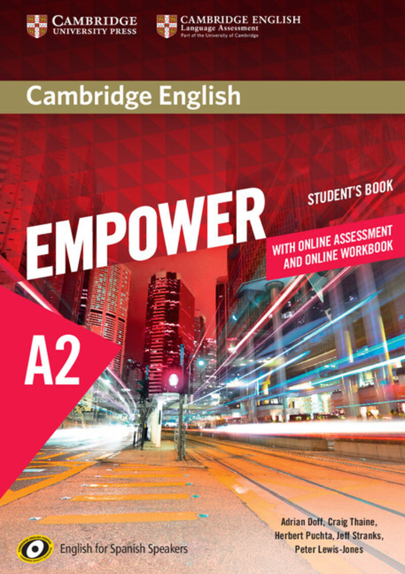 EMPOWER ELEM A2 (SPANISH ED) (+ONLINE ASSESSMENT AND PRACTICE) (+ONLINE WB)