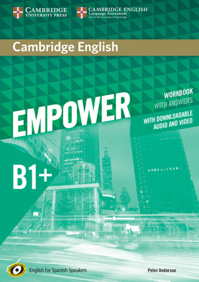 camb eng empower for spanish speak b1+ wb w / key (+audio)