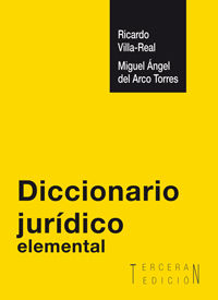 (3ª ed) diccionario juridico elemental