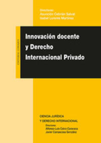 innovacion docente y derecho internacional privado - Maria Asuncion Cebrian Salvat