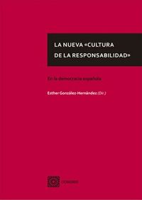 nueva cultura de la responsabilidad en la democracia española - Esther Gonzalez Hernandez