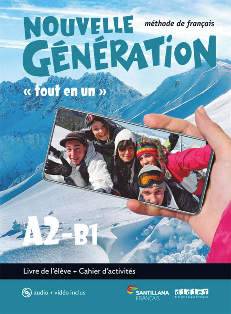 bach 2 - nouvelle generation a2 / b2 (+cahier) (+cd+dvd-rom)