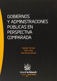GOBIERNOS Y ADMINISTRACIONES PUBLICAS EN PERSPECTIVA COMPARADA