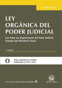 LEY ORGANICA DEL PODER JUDICIAL (15ª ED)