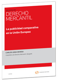 publicidad comparativa en al union europea - Carlos Lema Devesa