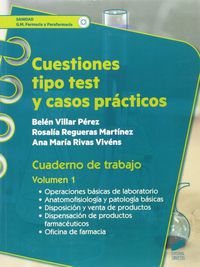 GM - CUESTIONES TIPO TEST Y CASOS PRACTICOS CUAD 1 - SANIDAD - FARMACIA Y PARAFARMACIA