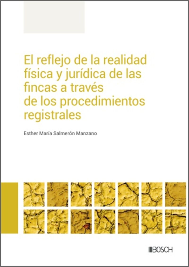 el reflejo de la realidad fisica y juridica de las fincas a traves de los procedimientos registrales - Esther Maria Salmeron Manzano