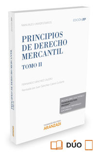 (20ª ED) PRINCIPIOS DE DERECHO MERCANTIL II (DUO)