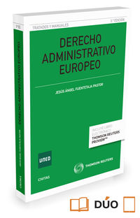 (3 ed) derecho administrativo europeo (duo) - Jesus Fuentetaja Pastor