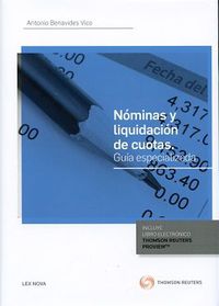 nominas y liquidacion de cuotas (duo) - guia especializada - Antonio Benavides Vico