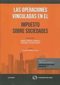 operaciones vinculadas en el impuesto sobre sociedades, las (duo) - Manuel Lucas Duran / Maria Crespo Garrido