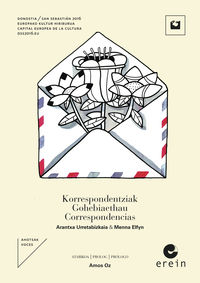 korrespondentziak / gohebiaethau / correspondencias - Arantxa Urretabizkaia / Menna Elfyn