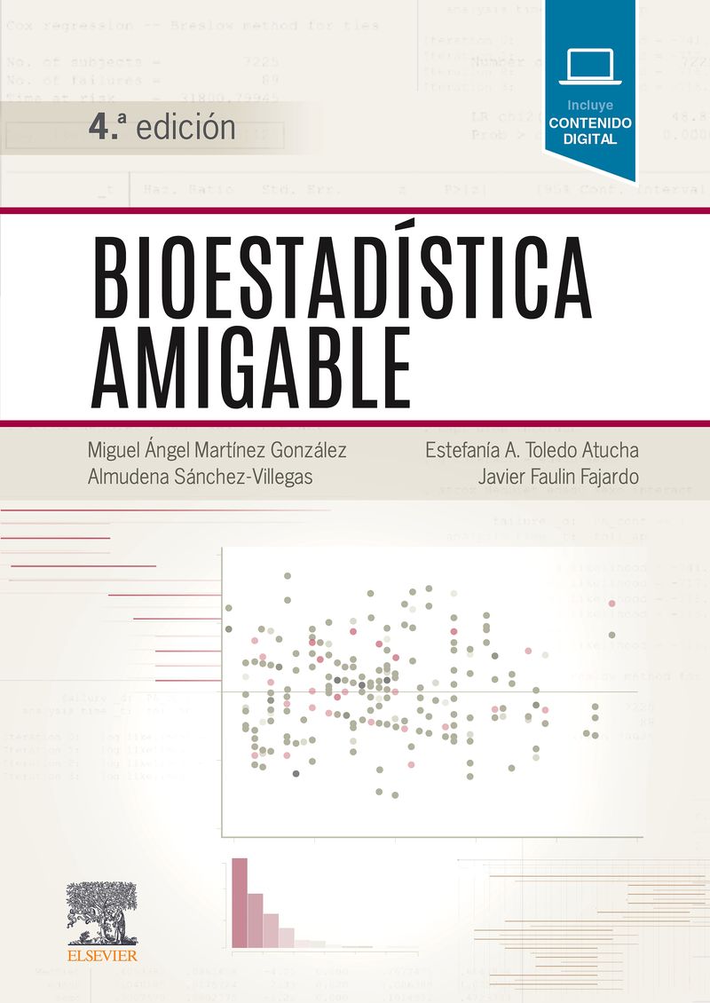 (4 ed) bioestadistica amigable - Miguel Angel Martinez Gonzalez / Almudena Sanchez-Villegas / Estefania A. Toledo Atucha
