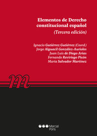elementos de derecho constitucional español 2019 - Ignacio Gutierrez Gutierrez
