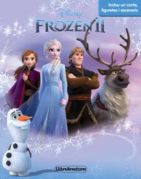 frozen 2 - llibreaventures - inclou un llibre i figures per jugar