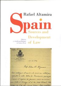 spain - sources and development of law