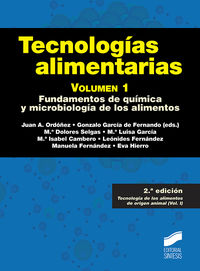 (2 ed) tecnologias alimentarias vol. 1 - fundamentos de quimica y microbiologia de los alimentos - Juan A. Ordoñez (ed. )