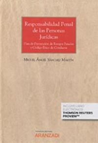 RESPONSABILIDAD PENAL DE LAS PERSONAS JURIDICAS (DUO)