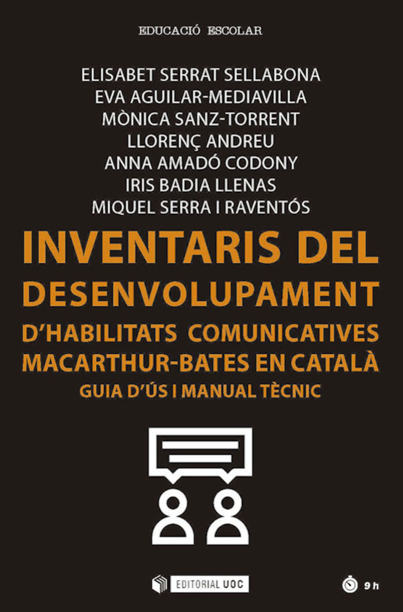 inventaris del desenvolupament d'habilitats comunicatives macarthur-bates en catala - guia d'us i manual tecnic