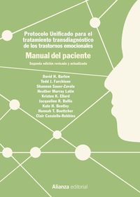 (2 ed) manual del paciente - protocolo unificado para el tratamiento transdiagnostico de los trastornos emocionales