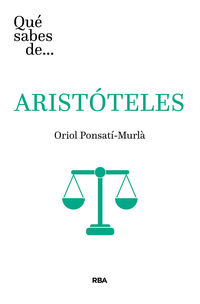 que sabes de aristoteles - Oriol Ponsati Murla