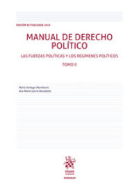 manual de derecho politico - las fuerzas politicas y los regimenes politicos ii - Mario Verdugo Marinkovic / Ana Maria Garcia Barzelatto
