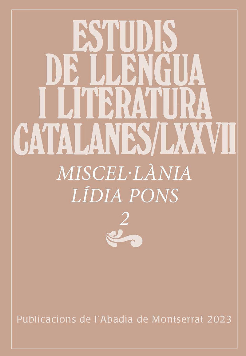 MISCELLANIA LIDIA PONS, 2