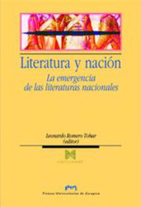 literatura y nacion - la emergencia de las literaturas nacionales