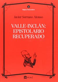 VALLE-INCLAN - EPISTOLARIO RECUPERADO