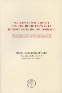 negocios constitutivos y negocios de ejecucion en la sucesi - Miguel Angel Perez Alvarez