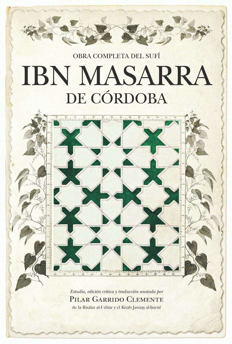 ibn masarra de cordoba - Pilar Garrido Clemente / Muhammad Ibn Massarra