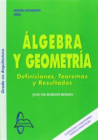 algebra y geometria - definiciones y teoremas
