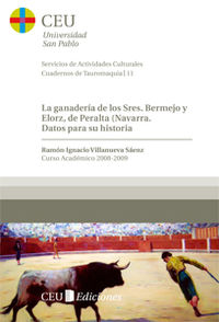 ganaderia de los sres. bermejo y elorza de peralta (navarra) - R. Ignacio Villanueva Saenz