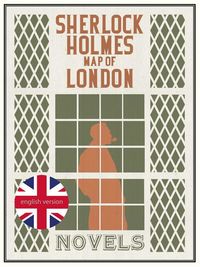 sherlock holmes - map of london