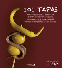 101 tapas - imprescindibles de la cocina española (esp / fra / ing / ale)