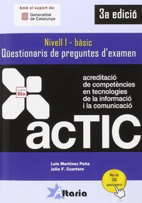 (3 ed) actic 1 - questionaris de preguntes d'examen
