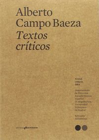 textos criticos 1 - Alberto Campo Baeza