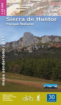 sierra de huetor - parque natural 1: 25000