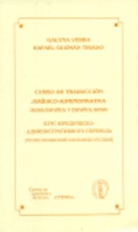 curso traduccion juridico administrativa ruso / español-español / ruso - Galyna Verna / Rafael Guzman Tirado
